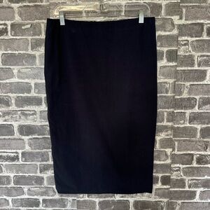 Pure Collection pencil skirt navy blue